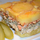 Musaca de Cartofi si Curcan 