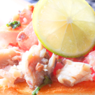 Idee mic dejun: Bagheta cu file de hering afumat