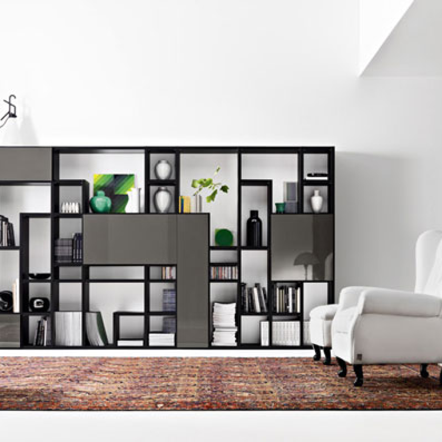 Compozitie moderna de sufragerie -joc de tetris