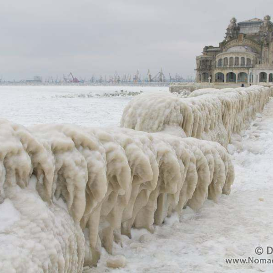 Constanta peisaj de iarna 
