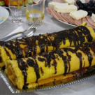 Rulada cu budinca sau gem