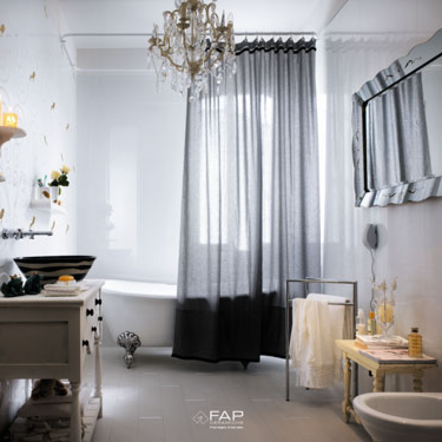 Placi ceramice cu model floral