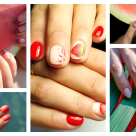 Pepenele roșu - super vedeta verii în manichiură! Modele de unghii inspirate de acest fruct delicios al verii 
