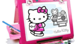 Set artist Hello Kitty cu tabla de desenat si creioane colorate