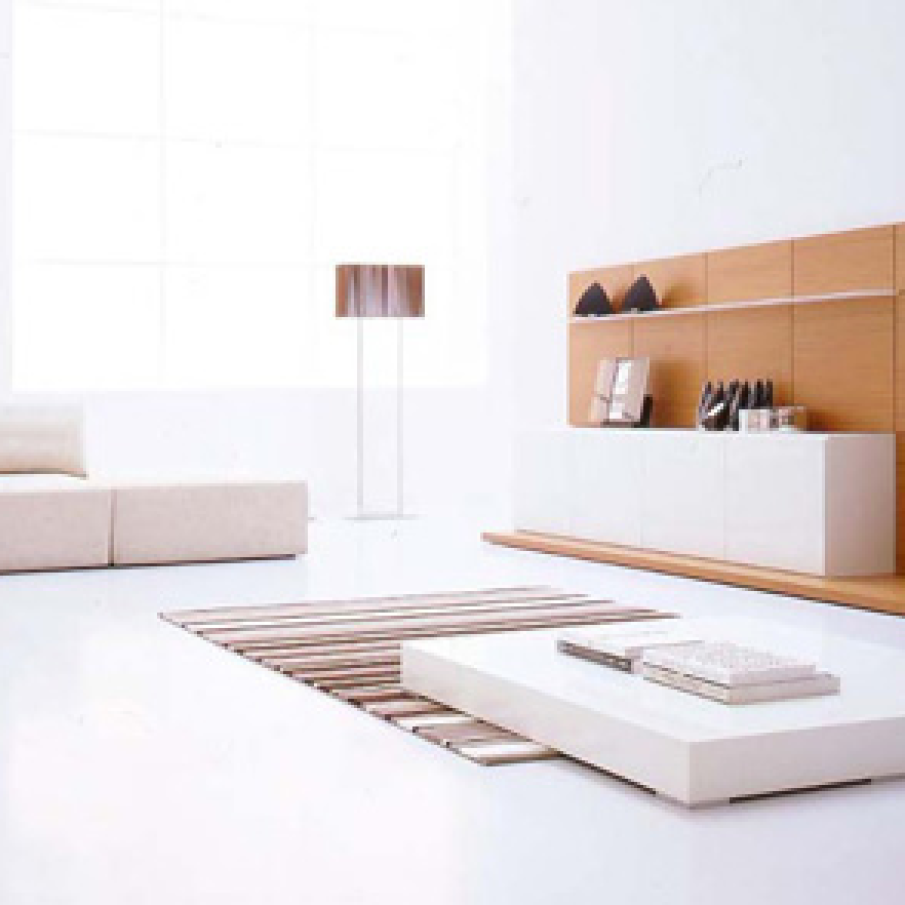 Compozitie cu forme drepte, simple