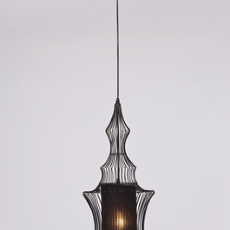 Lampa de tavan Swing Iron Zylinder