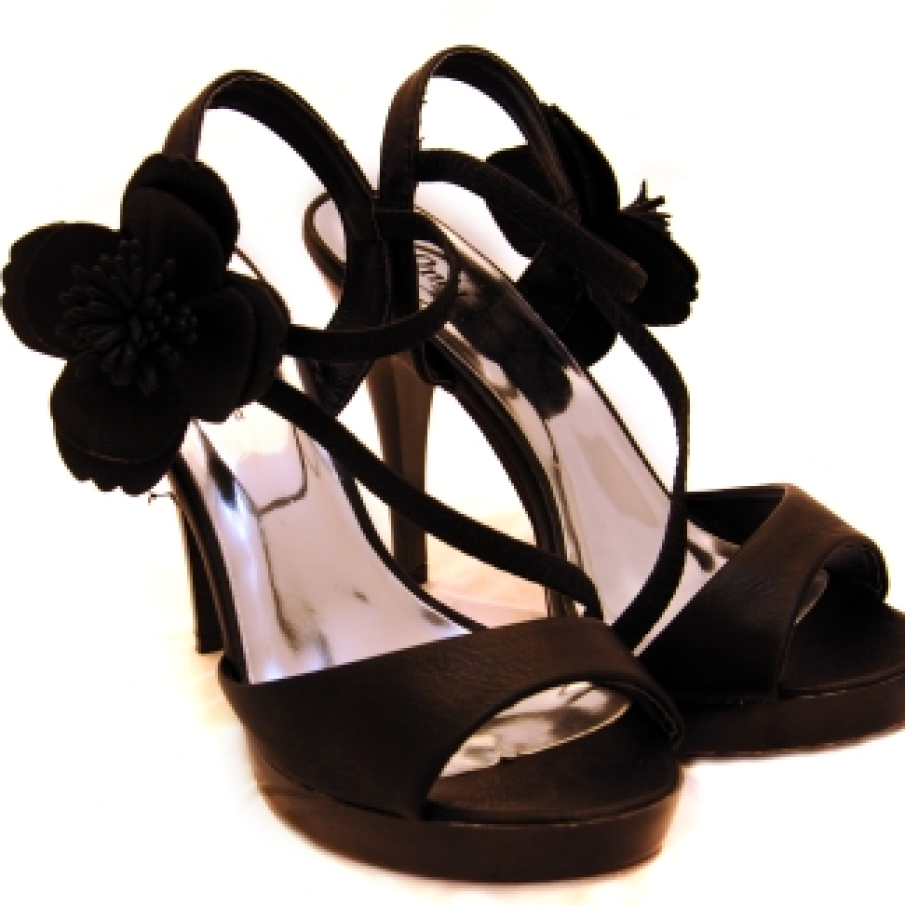 Sandale cu toc inalt