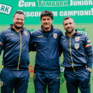 Cupa Tymbark Junior – antrenament cu jucători de națională la Vatra Dornei. Miodrag Belodedici, Lucian Sănmărtean și Marius Niculae i-au pregătit de competiție pe micii fotbaliști.