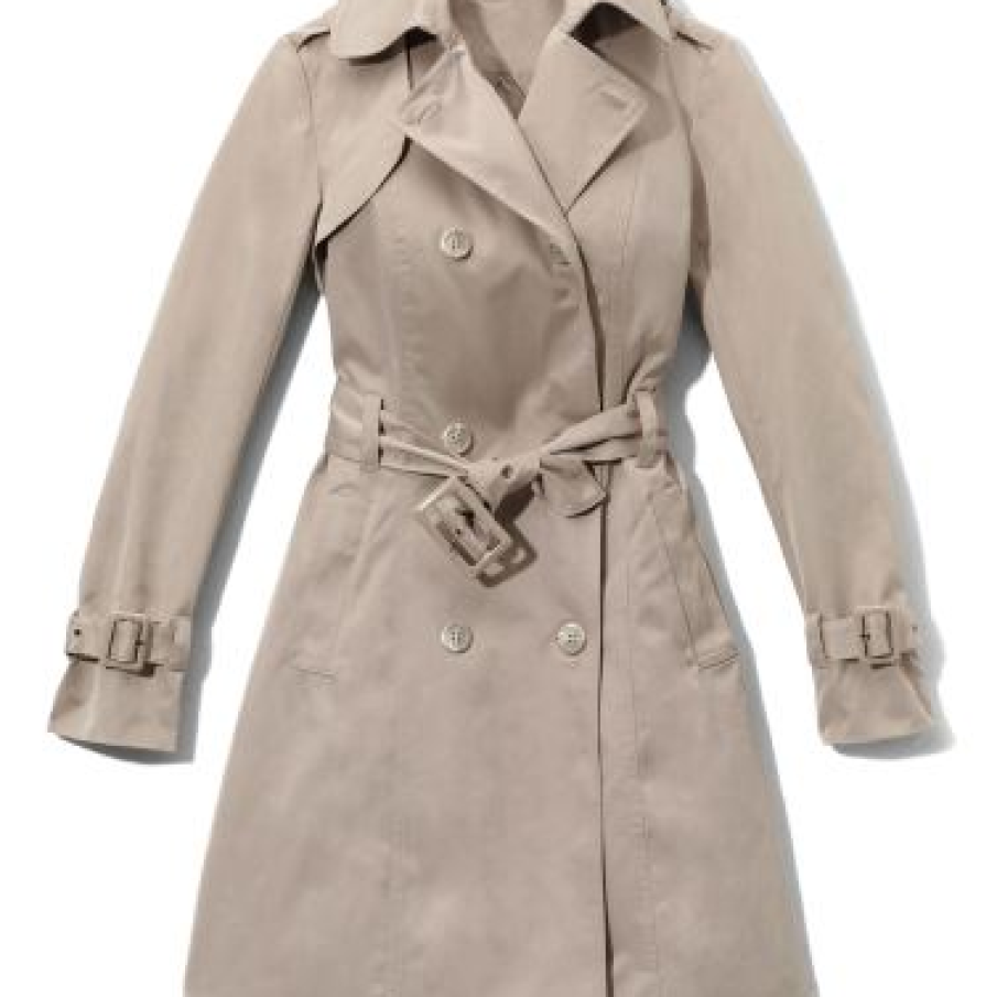 Palton mediu cu catarame