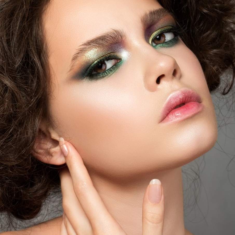 Machiaj de toamna multicolor 