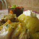 Ciulama de pui cu smantana