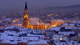 Cluj-Napoca peisaj de iarna 
