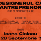 Monica Jitariuc si Ioana Ciolacu, speakeri la cel de-al doilea workshop Designerul ca antreprenor