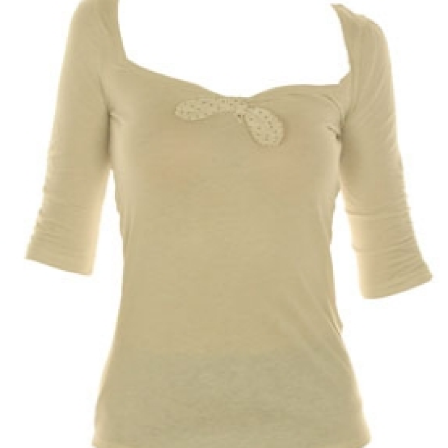 Bluza tricotata cu fundita