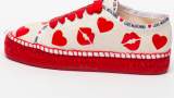 Love Moschino Pantofi sport tip espadrile cu aplicații decorative