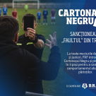 Cartonașul negru, o premieră în fotbalul juvenil românesc, protejează copiii de comportamentul adulților