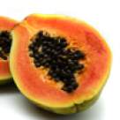 Fructul de papaia,  portia zdravana de sanatate