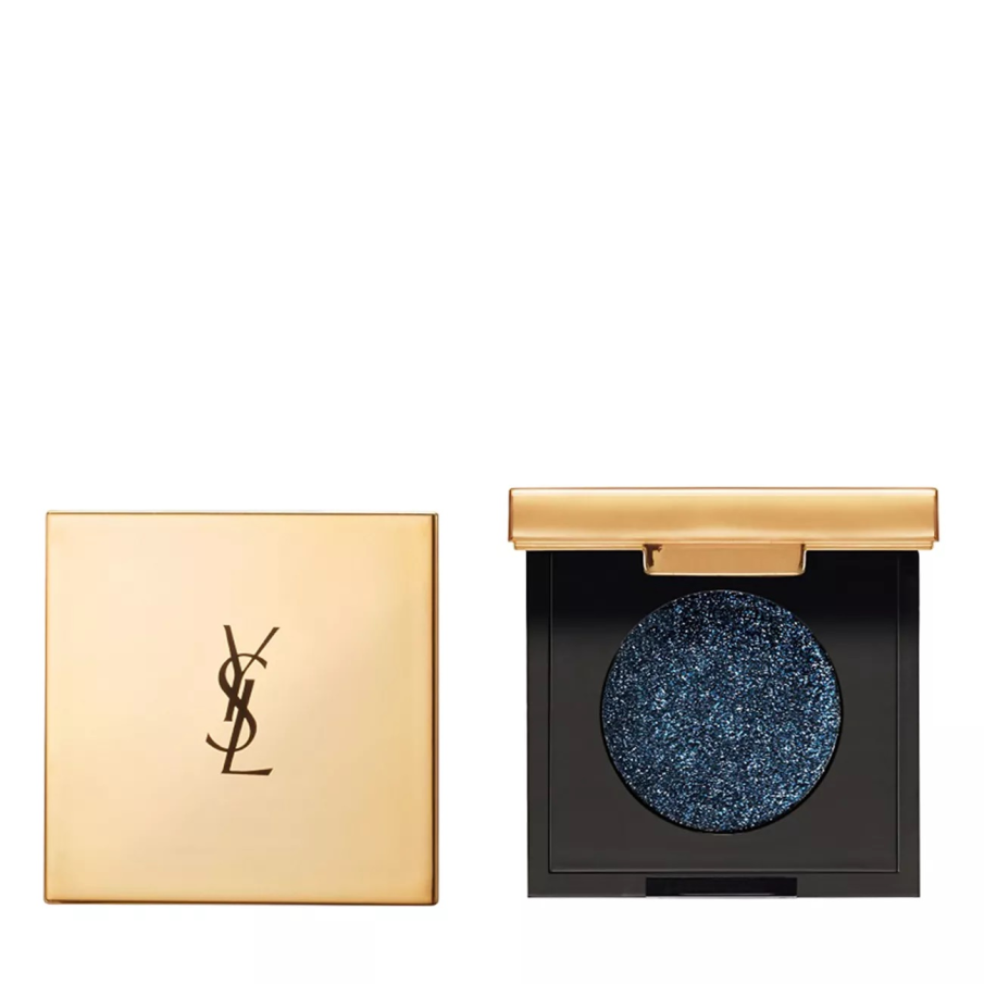 Fard de pleoape Sequin Crush YSL de la Yves Saint Laurent cu efect de glitter, într-o nuanță de albastru deep 