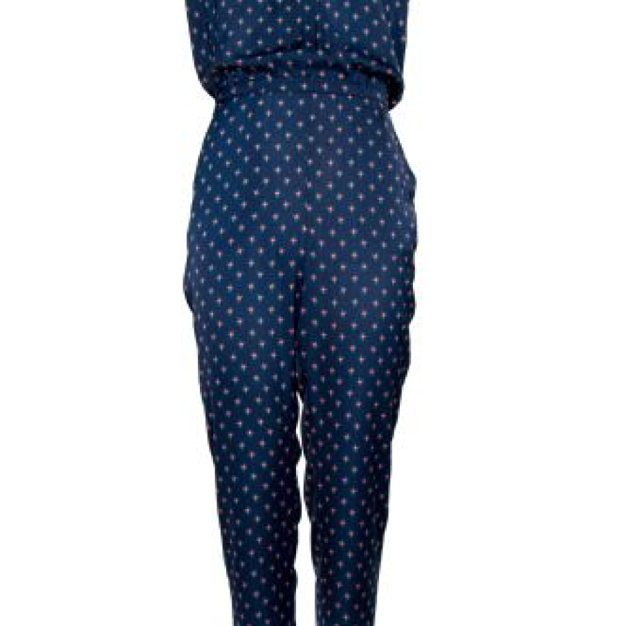 Salopeta Mango cu imprimeuri florale 