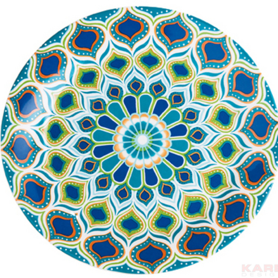 Farfurie desert Peacock