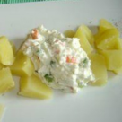 Cartofi cu branza de vaci