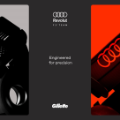 Gillette se alătură echipei Audi Revolut F1 ca partener oficial 