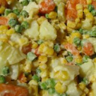 Salata de porumb cu mazare