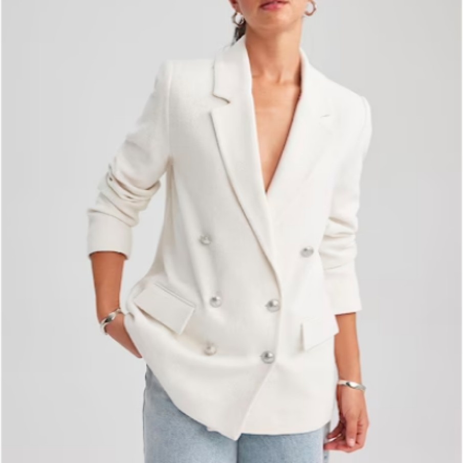 DeFacto Sacou cu model cu două rânduri de nasturi