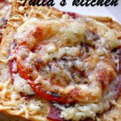 Mini pizza instant