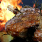 Coronita din cotlete de porc la cuptor 