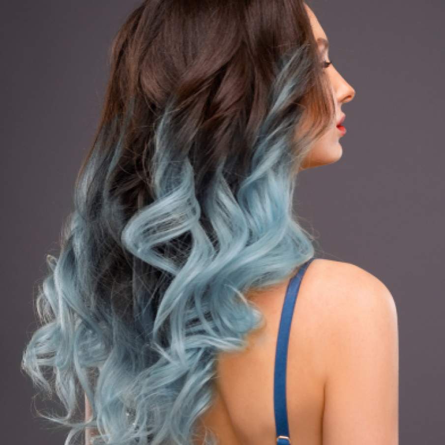 Ombre albastru murdar