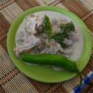 Piept de pui cu smantana