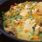 Ananas umplut cu pui