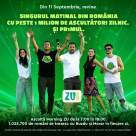 Morning ZU este singurul matinal de radio din România cu peste 1 milion de ascultători zilnic