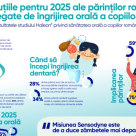 Peste 40% dintre copiii români încep prea târziu periajul dentar, în condițiile în care 52% dintre ei consumă dulciuri cel puțin