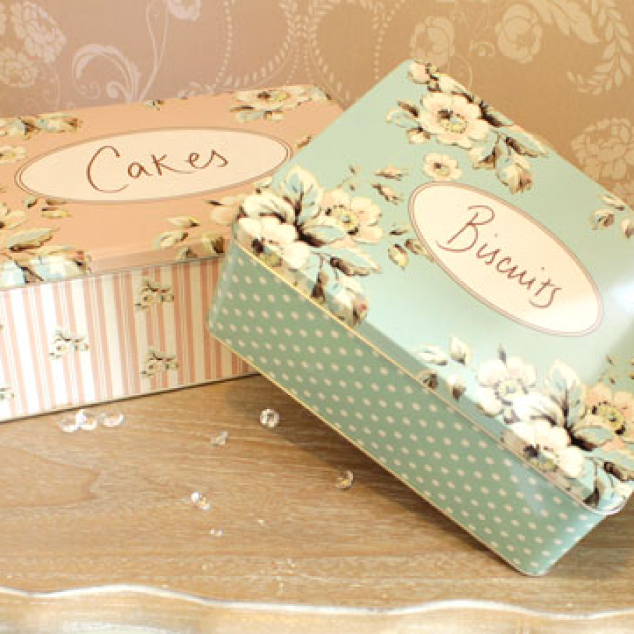 Cutii de depozitare cu motive florale