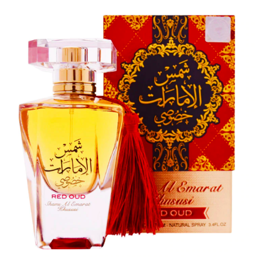 Parfum arăbesc Shams Al Emarat Khususi Red Oud,Ard al Zaafaran,Femei,100ml