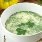 Ciorba de spanac cu iaurt si menta