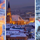 Cum arata IARNA in orasele Romaniei: Peisaje urbane mirifice care iti demonstreaza ca avem o TARA SUPERBA!