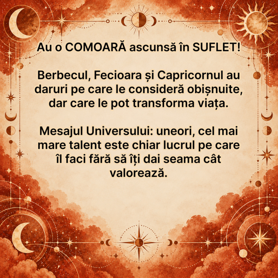 Au o COMOARĂ ascunsă în SUFLET și nici măcar nu știu! 3 zodii ce poartă un DAR pe care l-au ignorat toată viața