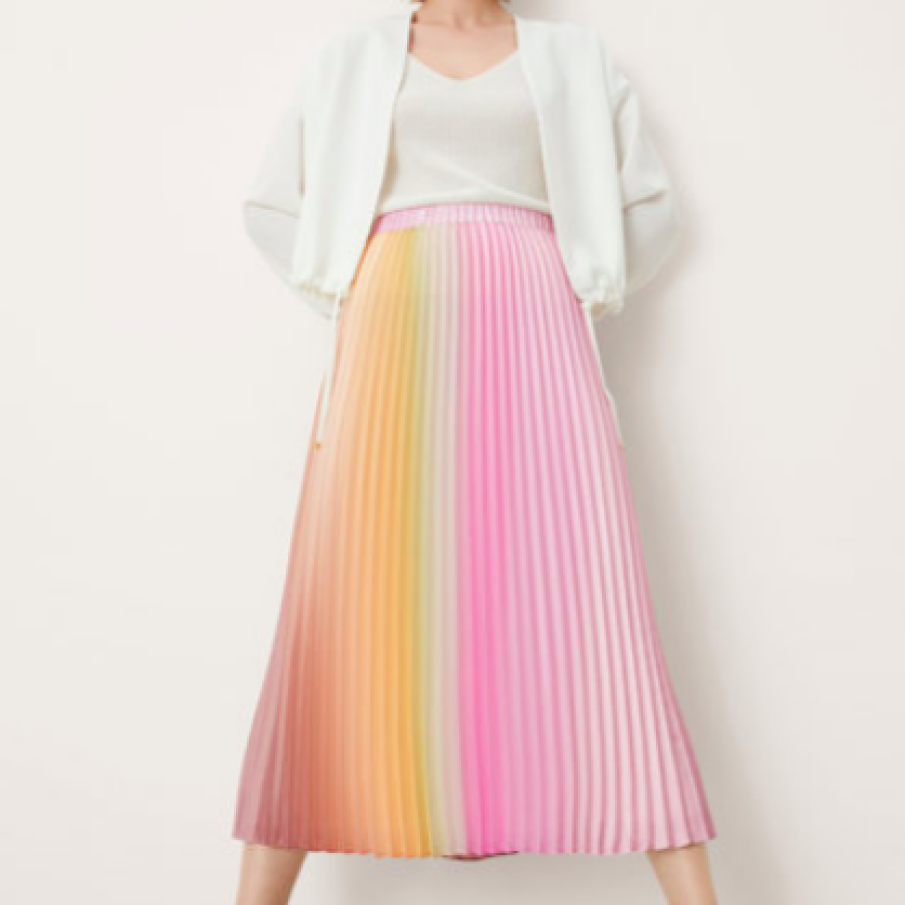 s.Oliver Fusta midi plisată