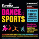 Dance&Sports, cel mai mare eveniment de dans in aer liber