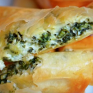 Pachetele de primavara cu spanac si branza