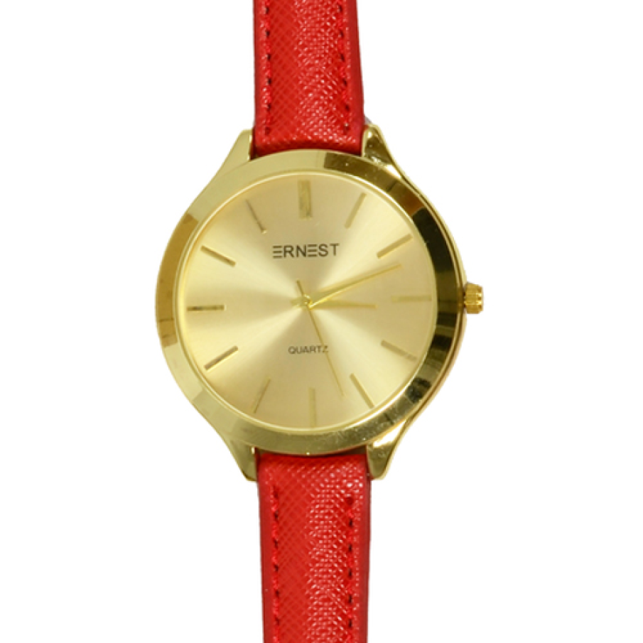 Ceas dama: Ceas cu bratara rosie