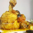 Piept de pui umplut cu masline