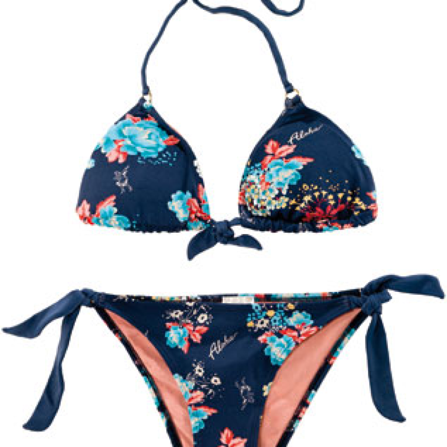 Costum de baie cu imprimeuri florale