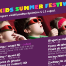 Kids Summer Festival - cei mici se pot bucura pana pe 31 august de filme speciale 