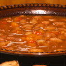 Supa crema de fasole si praz