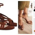 MAROUL este noul negru! 10 modele de sandale în vogă inspirate de Mocha Mousse, culoarea anului