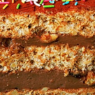 Desertul de duminica: Prajitura Delice cu nuca si ciocolata